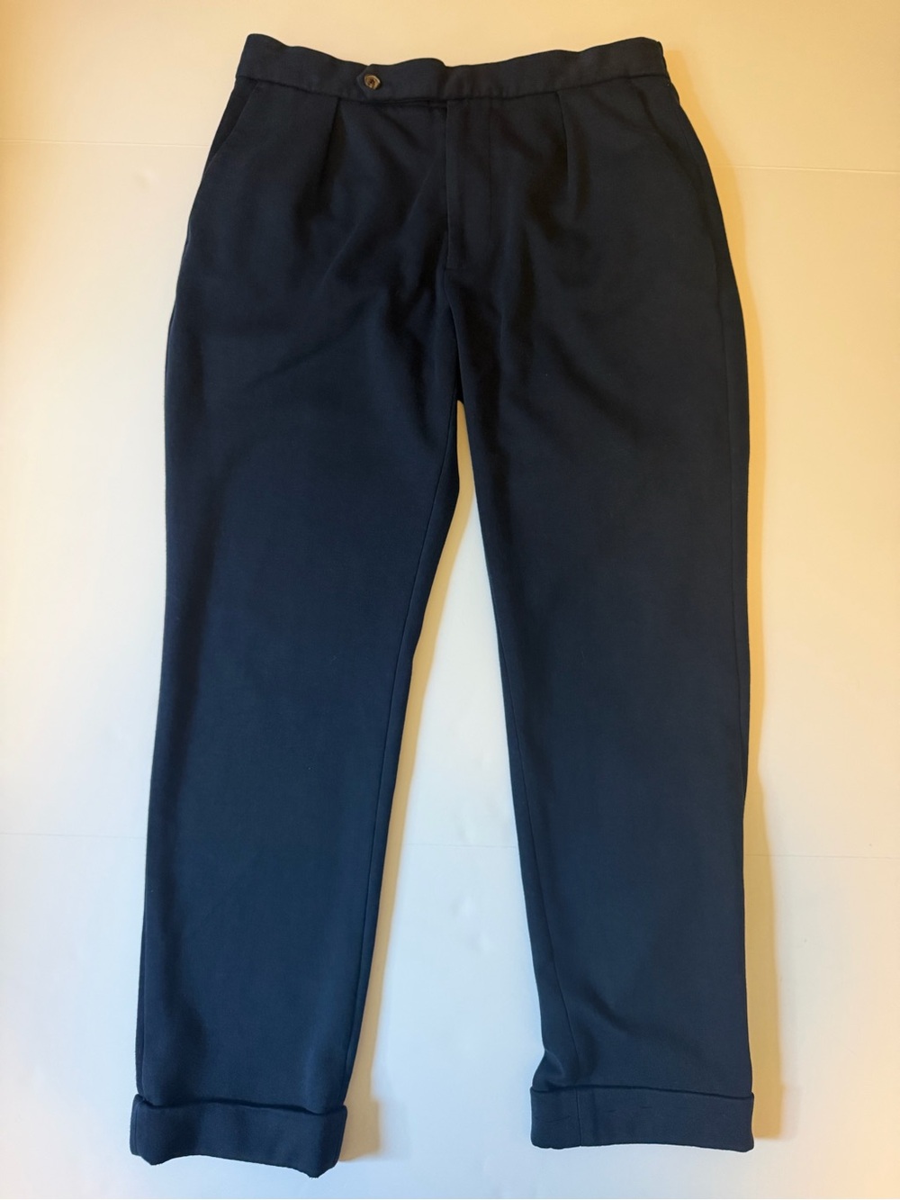 Polo by Ralph Lauren Men's Navy Jogger-Style Sweatpants